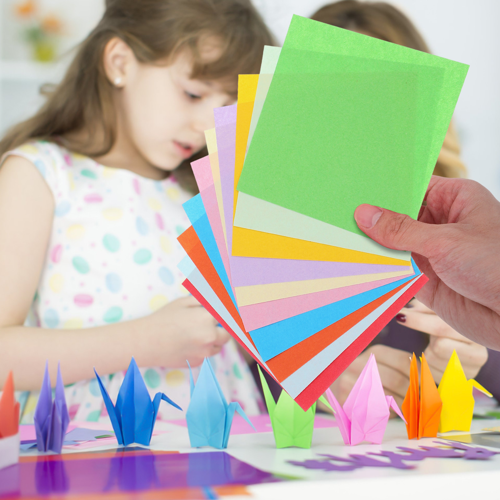 500 arkuszy kwadratowego kolor – Art Craft Using Paper recenzja i cena