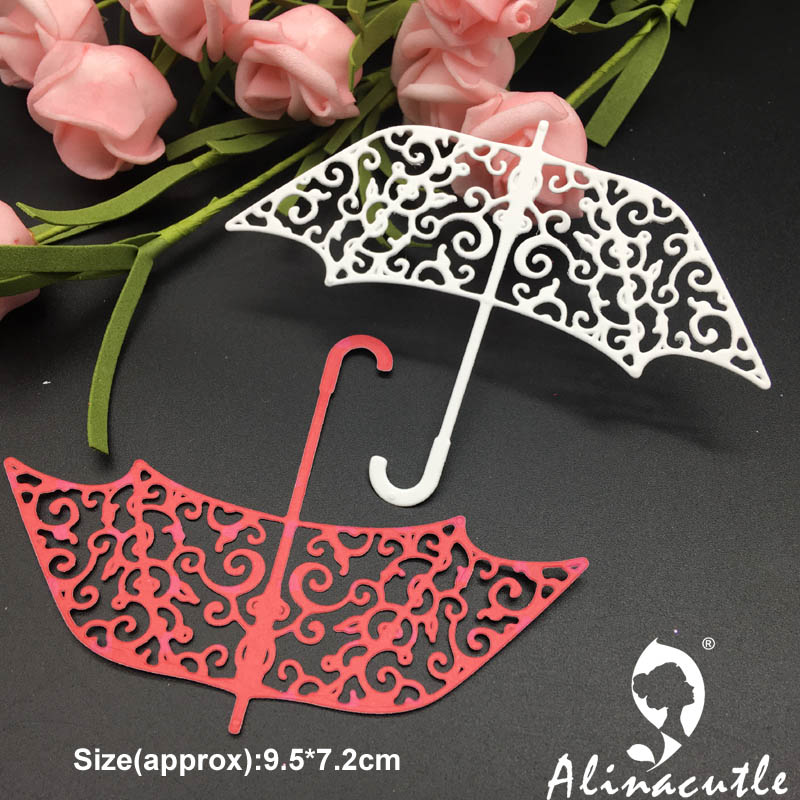 Alinacutle metalowe wykrojniki – Art Craft Umbrella recenzja i cena