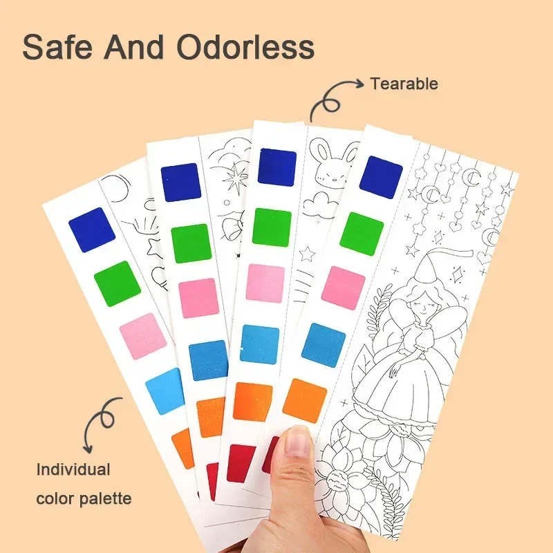 Przenośna książeczka do malowa – Gouache Paint Set recenzja i cena